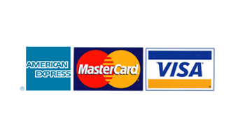 We accept Visa MasterCard American Express JCB and all other types of Payments