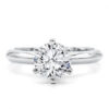 Classico Basic Six Claws Diamond Engagement Ring