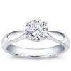Tapered Solitaire Engagement Ring Classic Simple Beautiful Best Seller Diamond Ring Diamanten Ring Beste