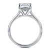 Engagement Ring - Classic Emerald Cut Diamond Ring white Gold 18k Platinum in Antwerp Diamond World Centre