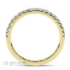 2mm Ava Med Yellow Eternity Ring Diamant Eternity Ring for women